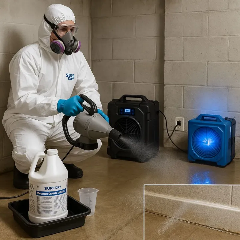 Sanitization and Odor Removal process in Urbana, IL