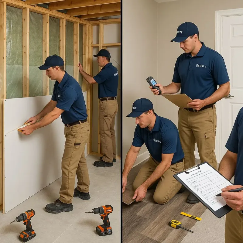 Repairs and Reconstruction process in Urbana, IL